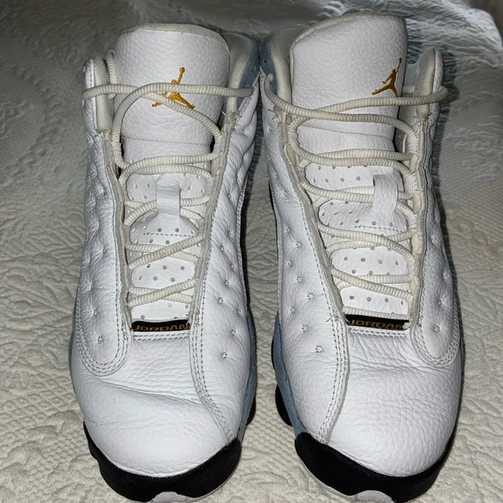 Air Jordan 13 Retro Blue/Grey 6Y - Picture 10 of 16